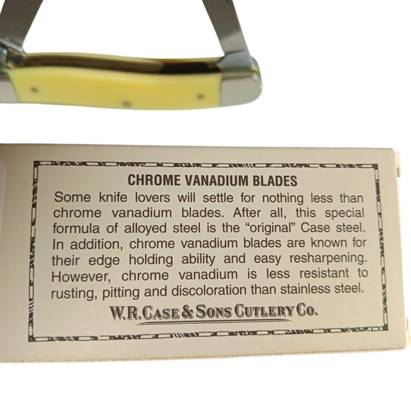 Stockman Yellow Handle Knife - Picture 3 of 3